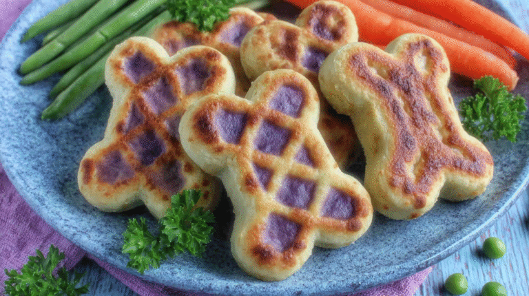 Easy Veggie Dog Pops hero shot of finished dish