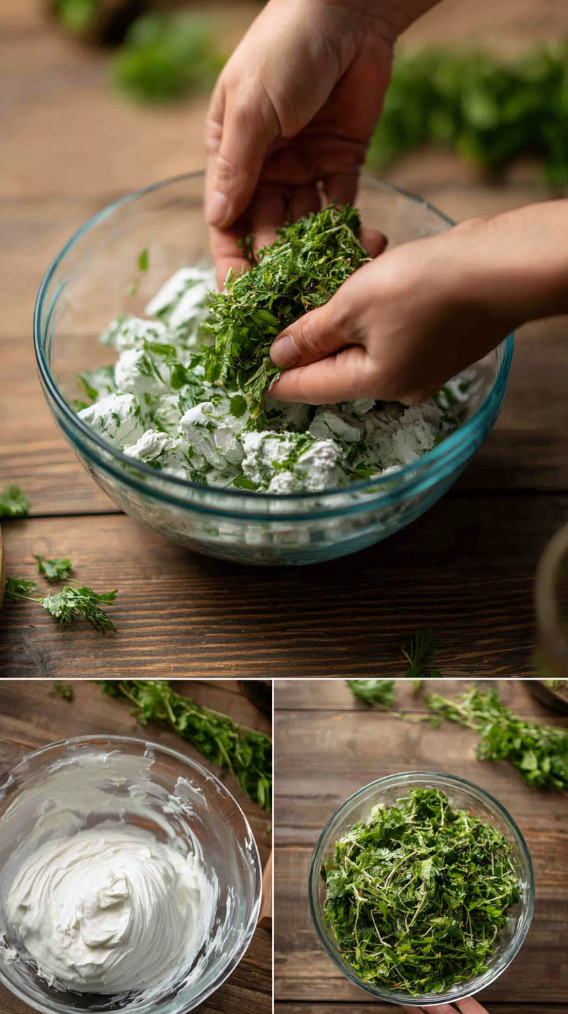 Preparing Frozen Fresh Breath Dog Treats step by step cooking process