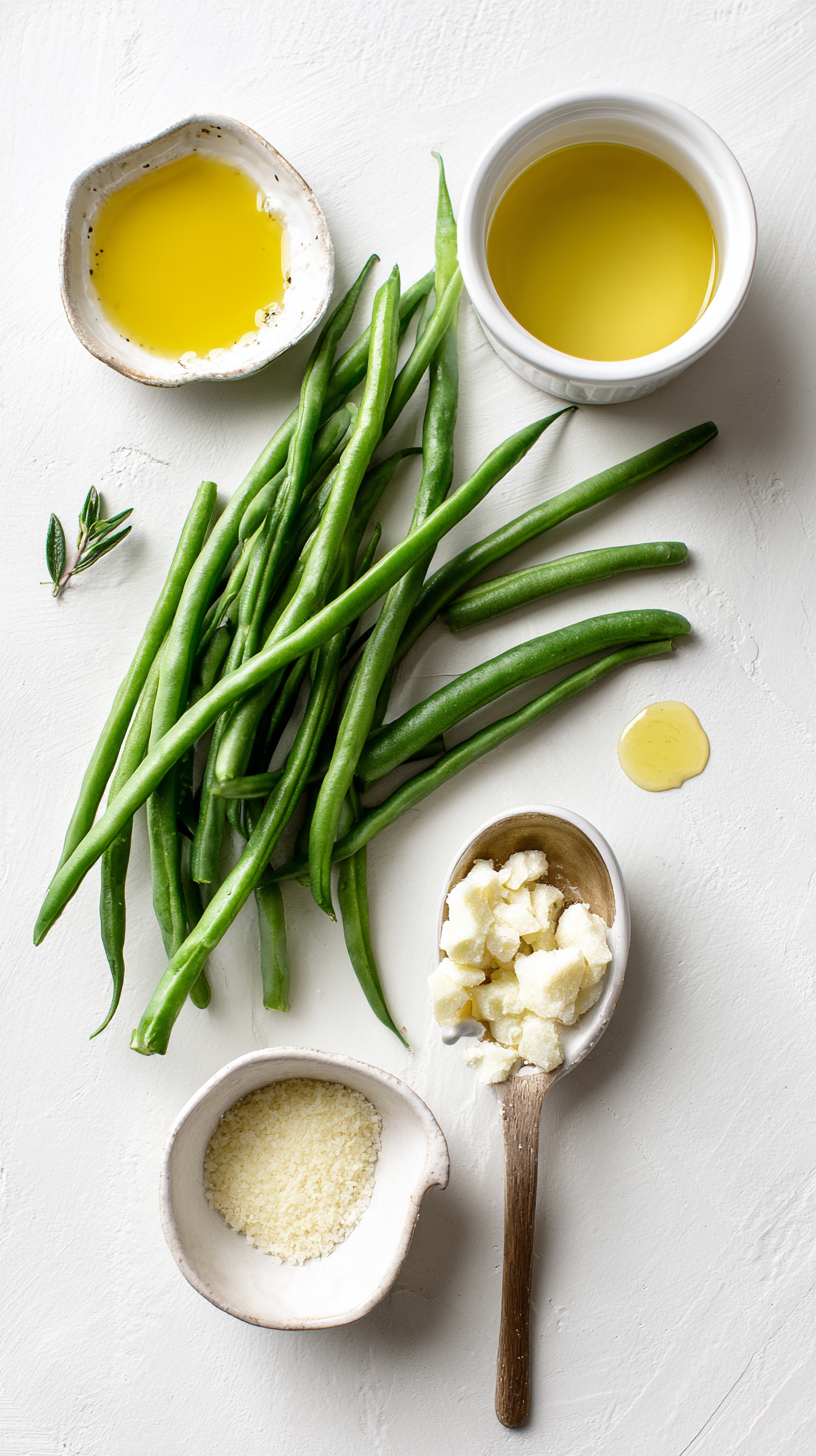 Preparing Green Bean Crunchies for Dogs step by step cooking process