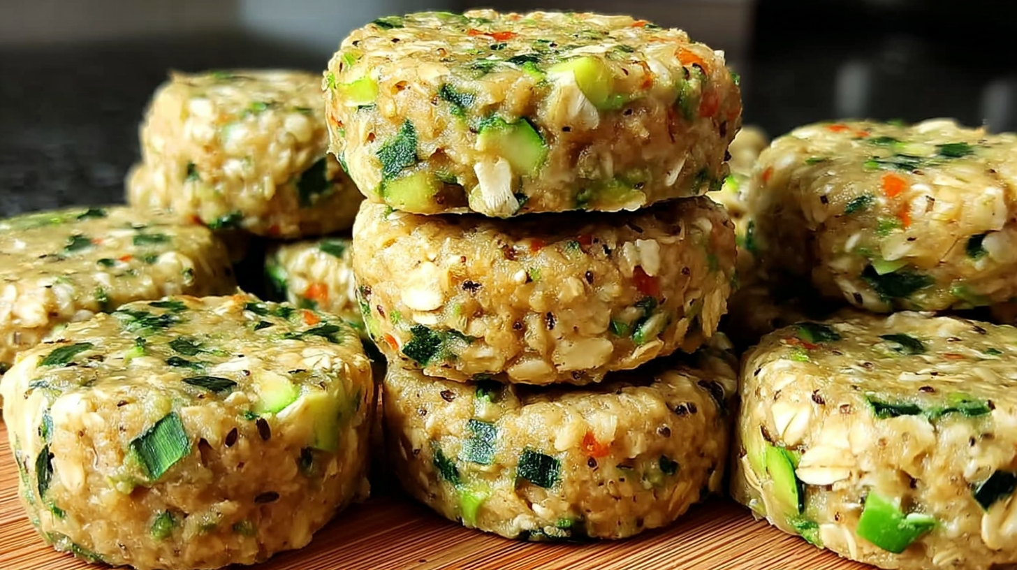 Oatmeal & Veggie Fritter Bites for Dogs hero shot