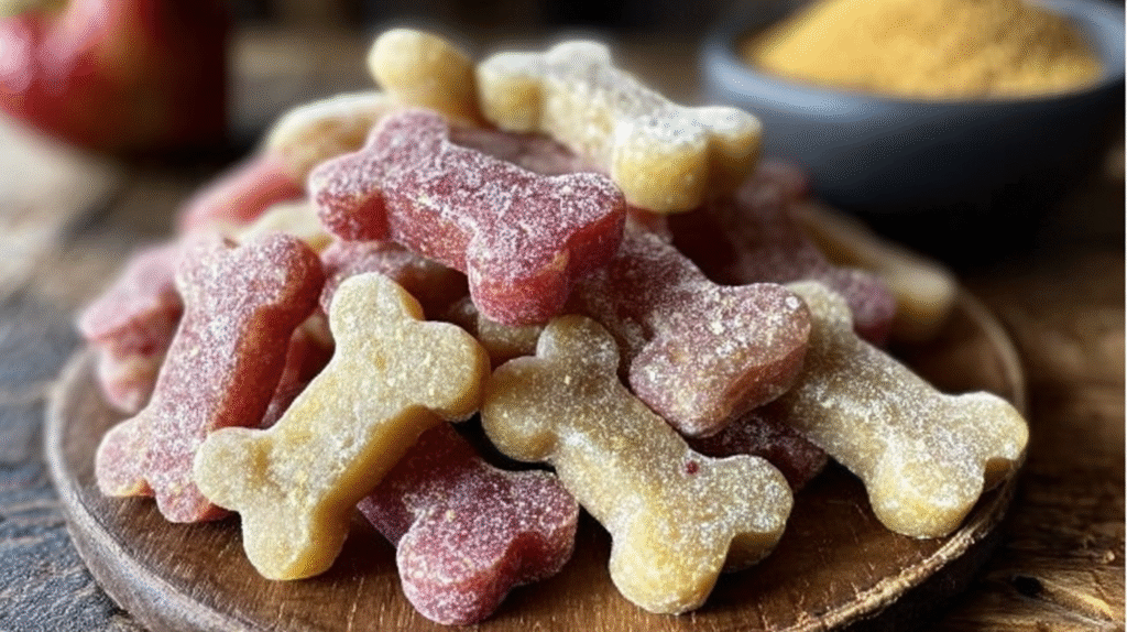 Hero shot of Strawberry Banana Honey Drops for Dogs
