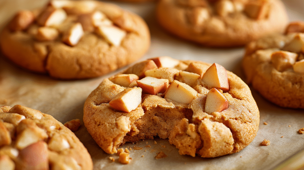 Apple Peanut Butter Dog Cookies hero shot