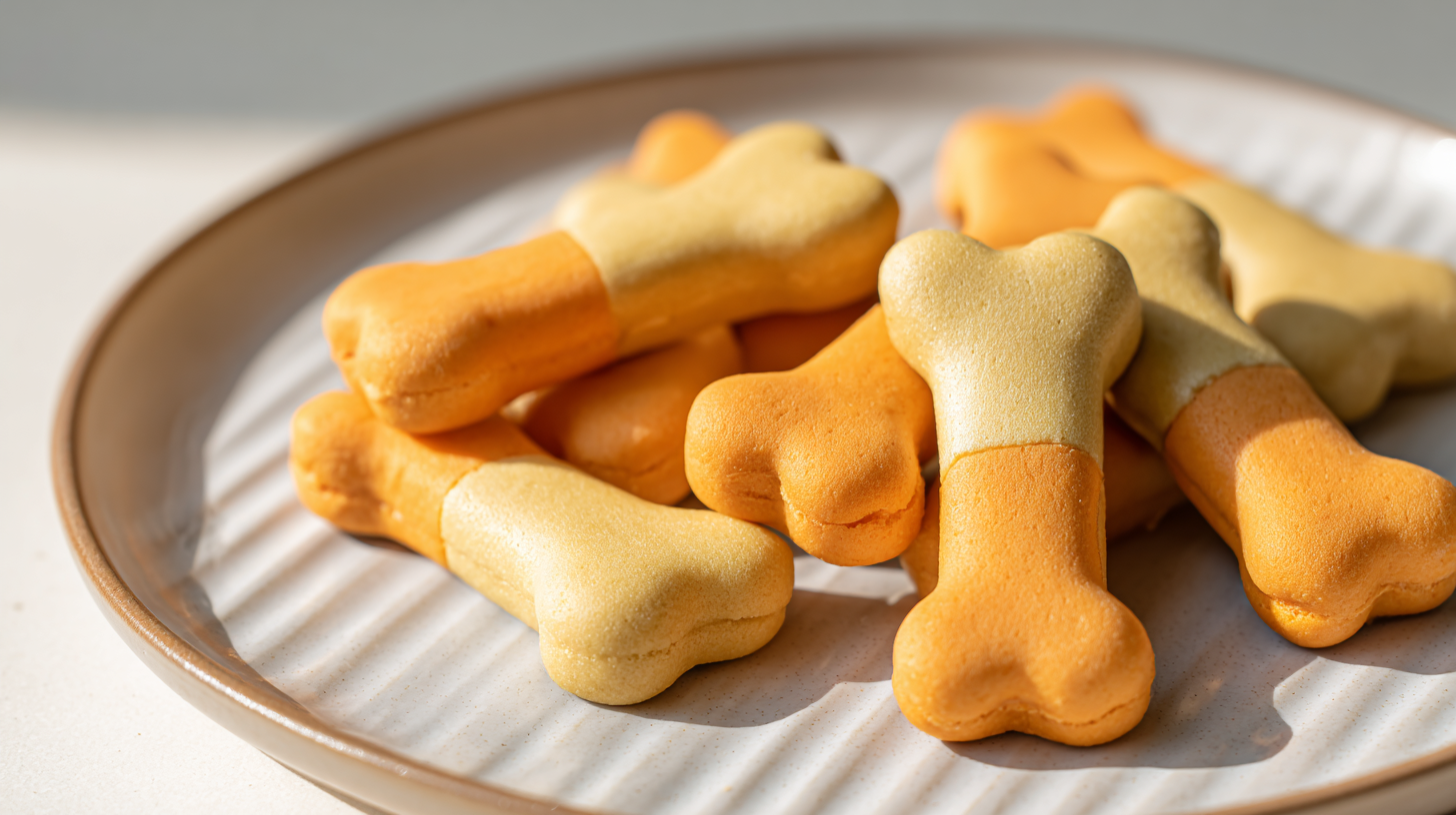 Banana Carrot Dog Treats hero shot