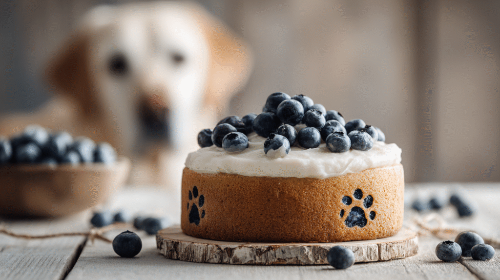 Blueberry Yogurt Dog Cake A Healthy and Delicious Treat for Your Pup