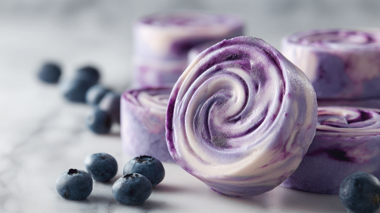 Hero shot of Blueberry Yogurt Swirl Dog Treats