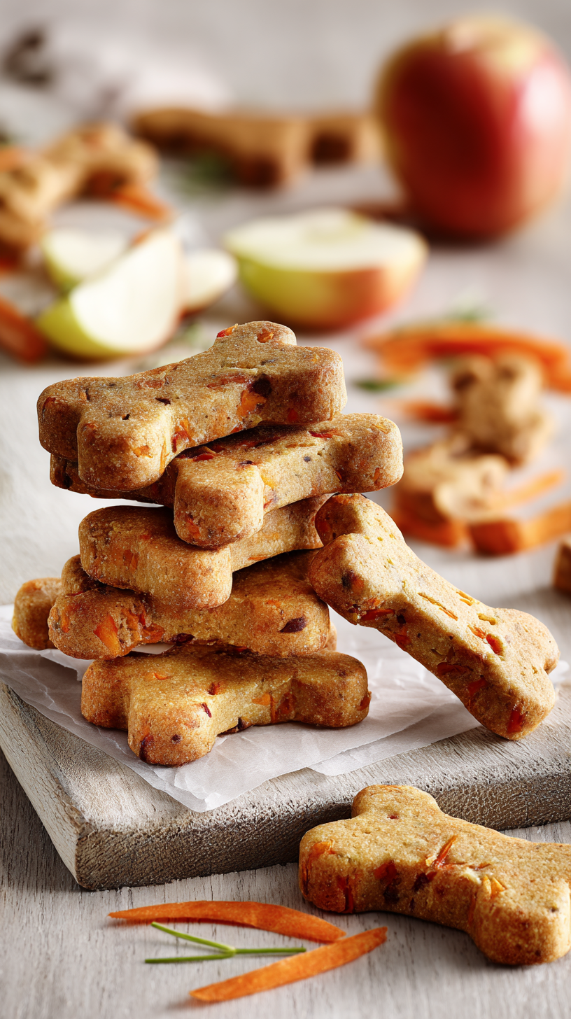 Carrot Apple Crunchies being served on beautiful dinnerware
