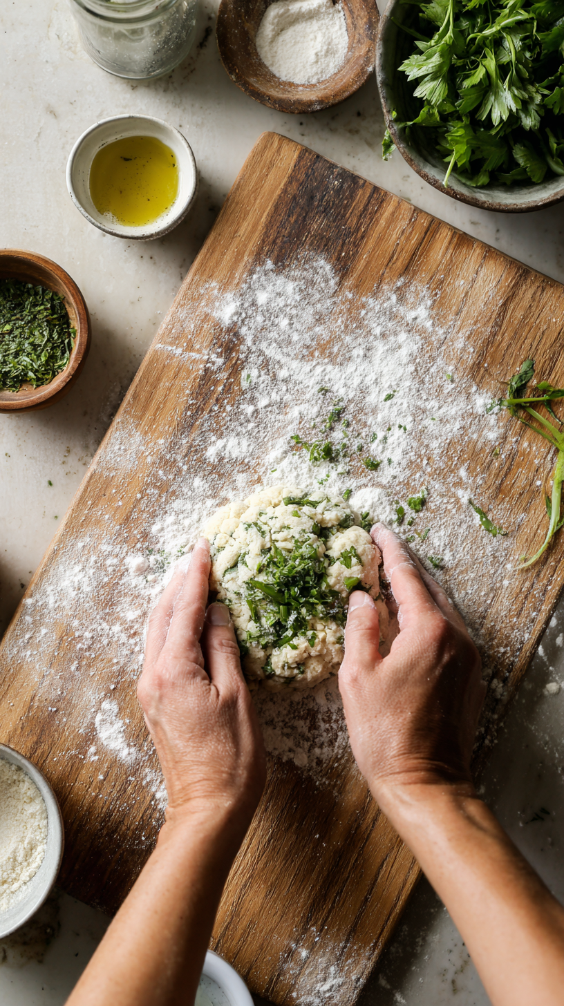 Preparing Dog Treats for Bad Breath step by step cooking process
