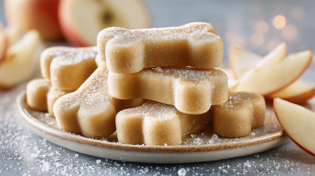 Hero shot of Homemade Applesauce Dog Treats