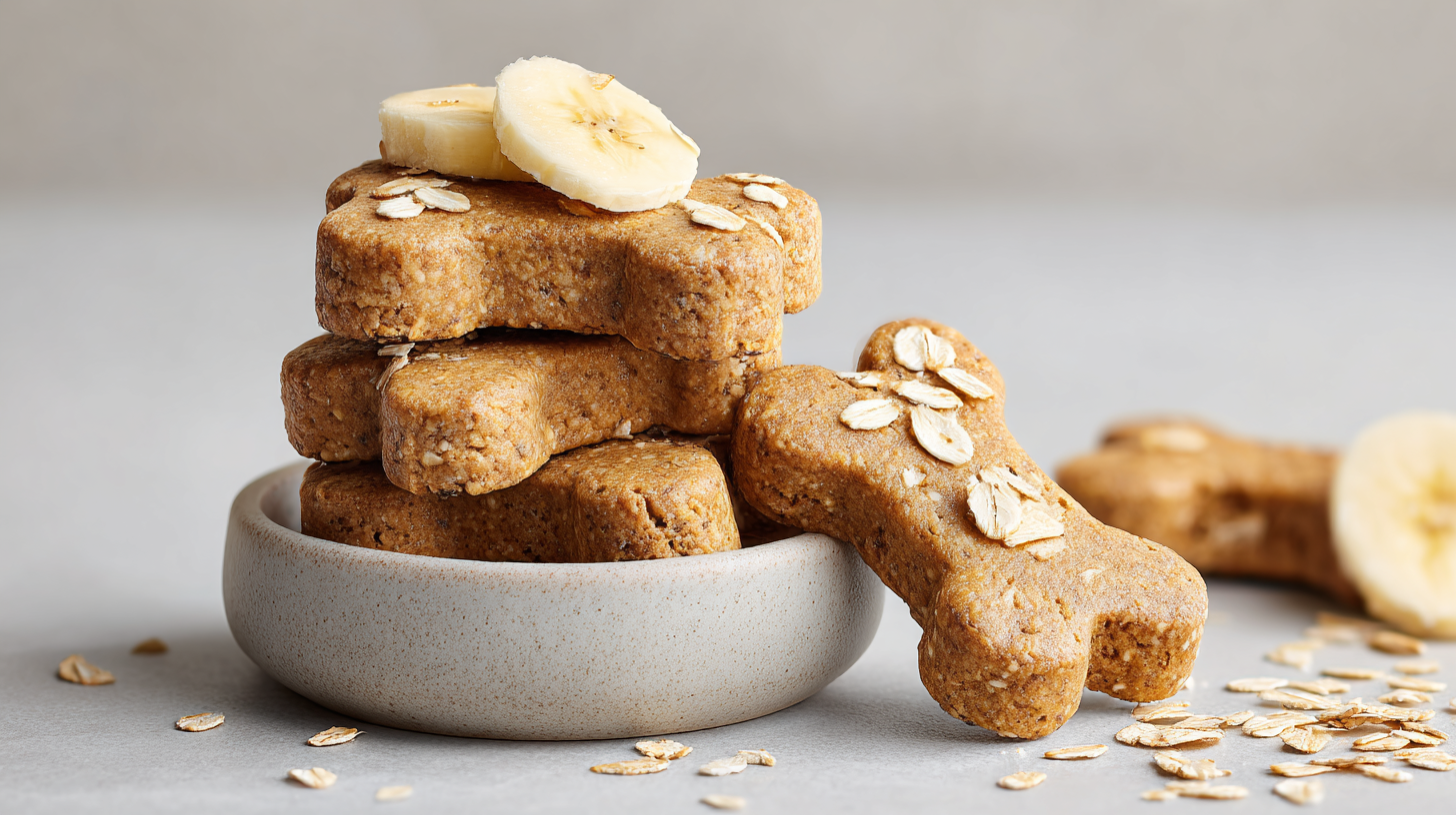 Hero shot of Oat Dog Treats