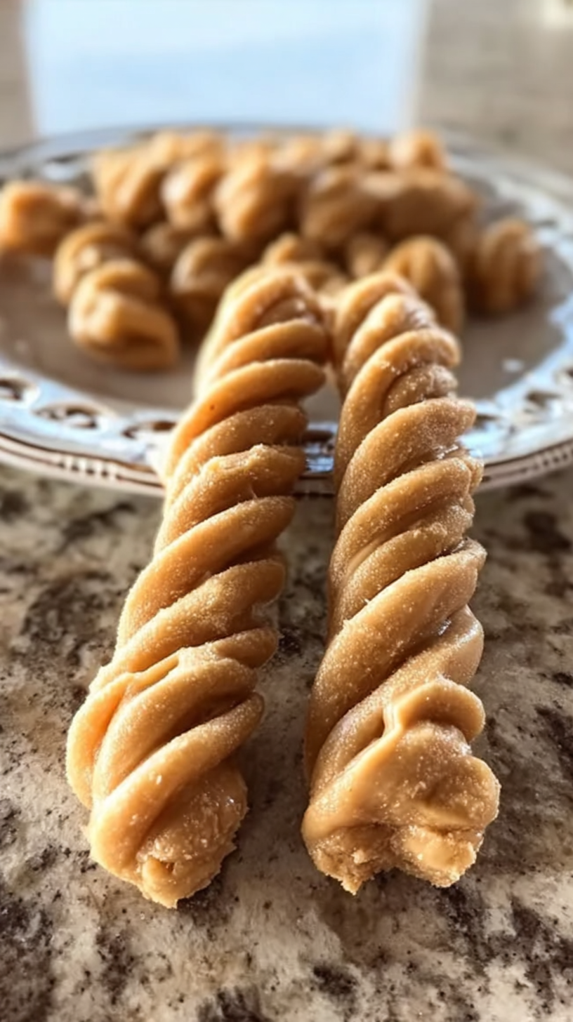 Peanut Butter Banana Twist Dog Treats Recipe Your Dog being served on beautiful dinnerware