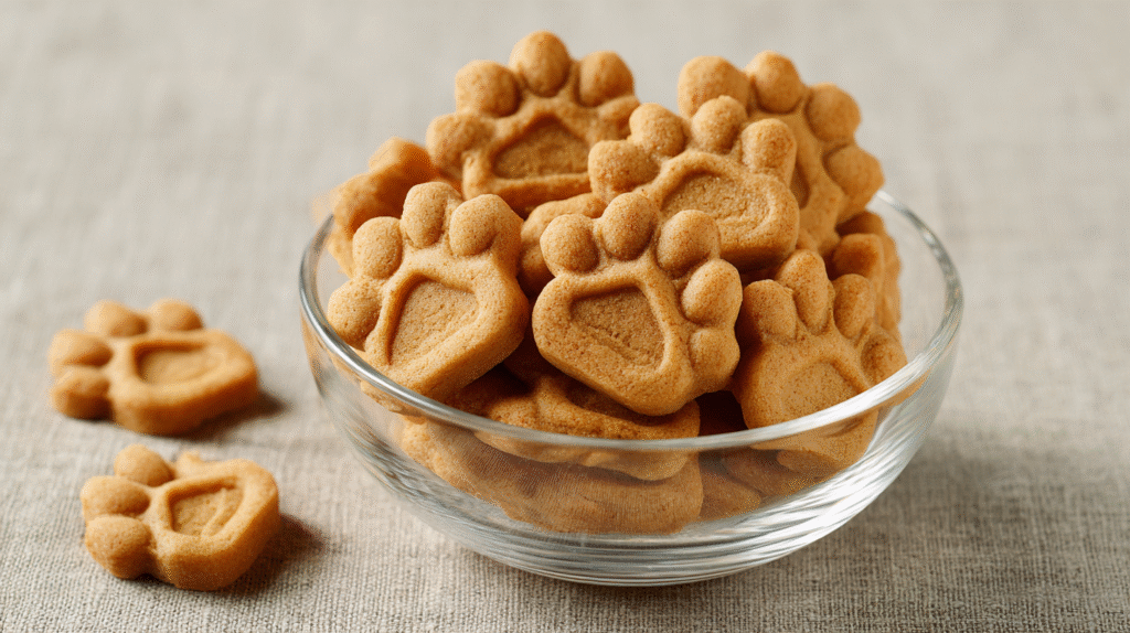 Peanut Butter Chicken Broth Dog Treats hero shot