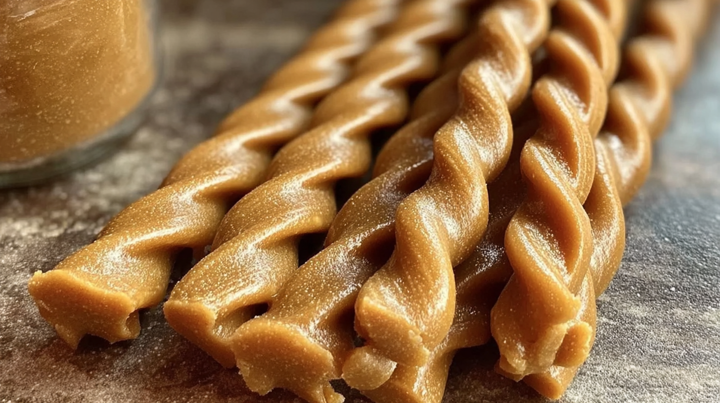 Hero shot of Peanut Butter Pumpkin Chew Twists