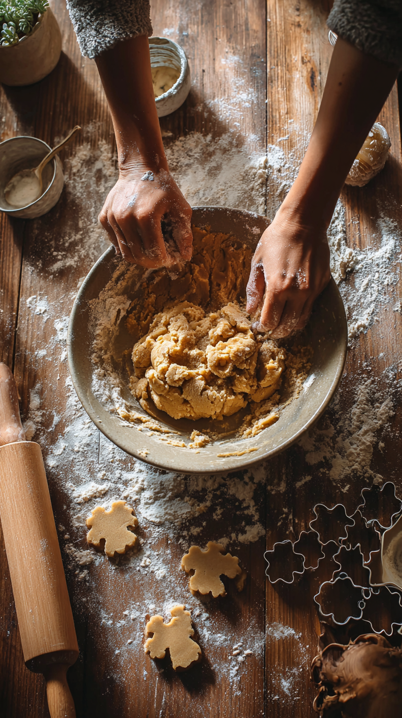 Preparing Peanut Butter Sweet Potato Dog Treats step by step cooking process