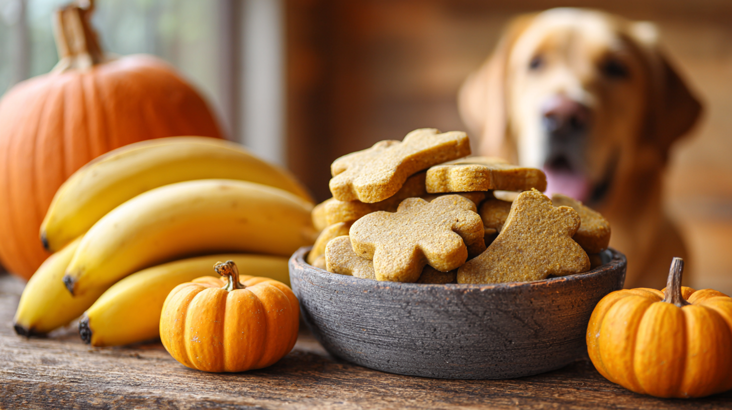 Hero shot of Pumpkin Banana Cookies with golden edges and soft interior