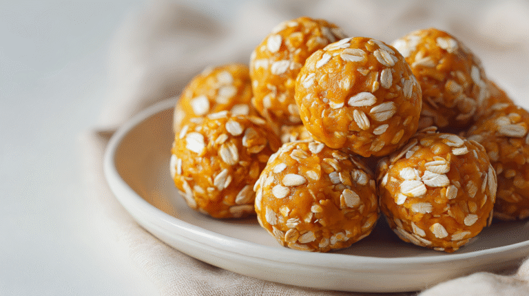 Pumpkin Dog Treat Balls hero shot showcasing finished recipe