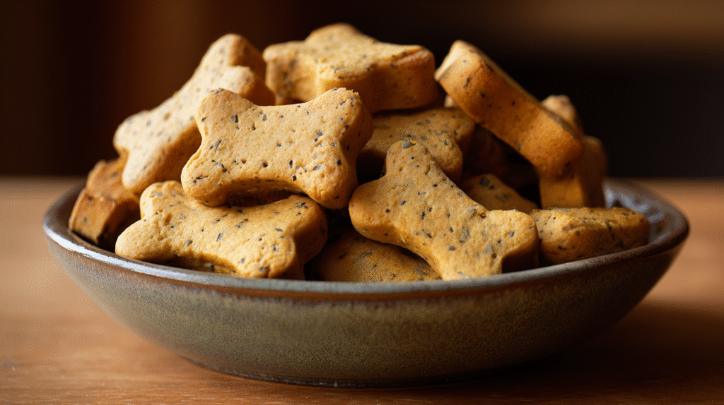 Hero shot of Pumpkin & Flaxseed Biscuits
