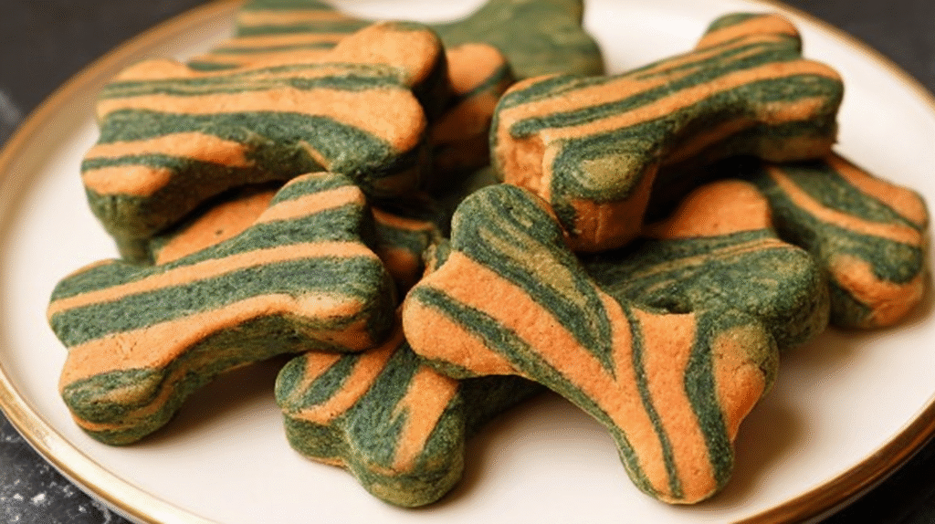 Spinach and Carrot Dog Treats hero shot