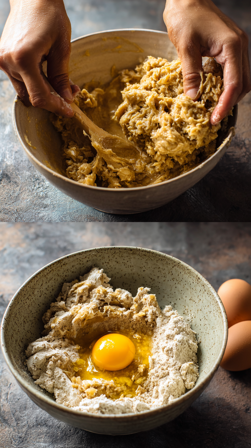 Preparing Reindeer Paws Cookies for dogs step by step cooking process