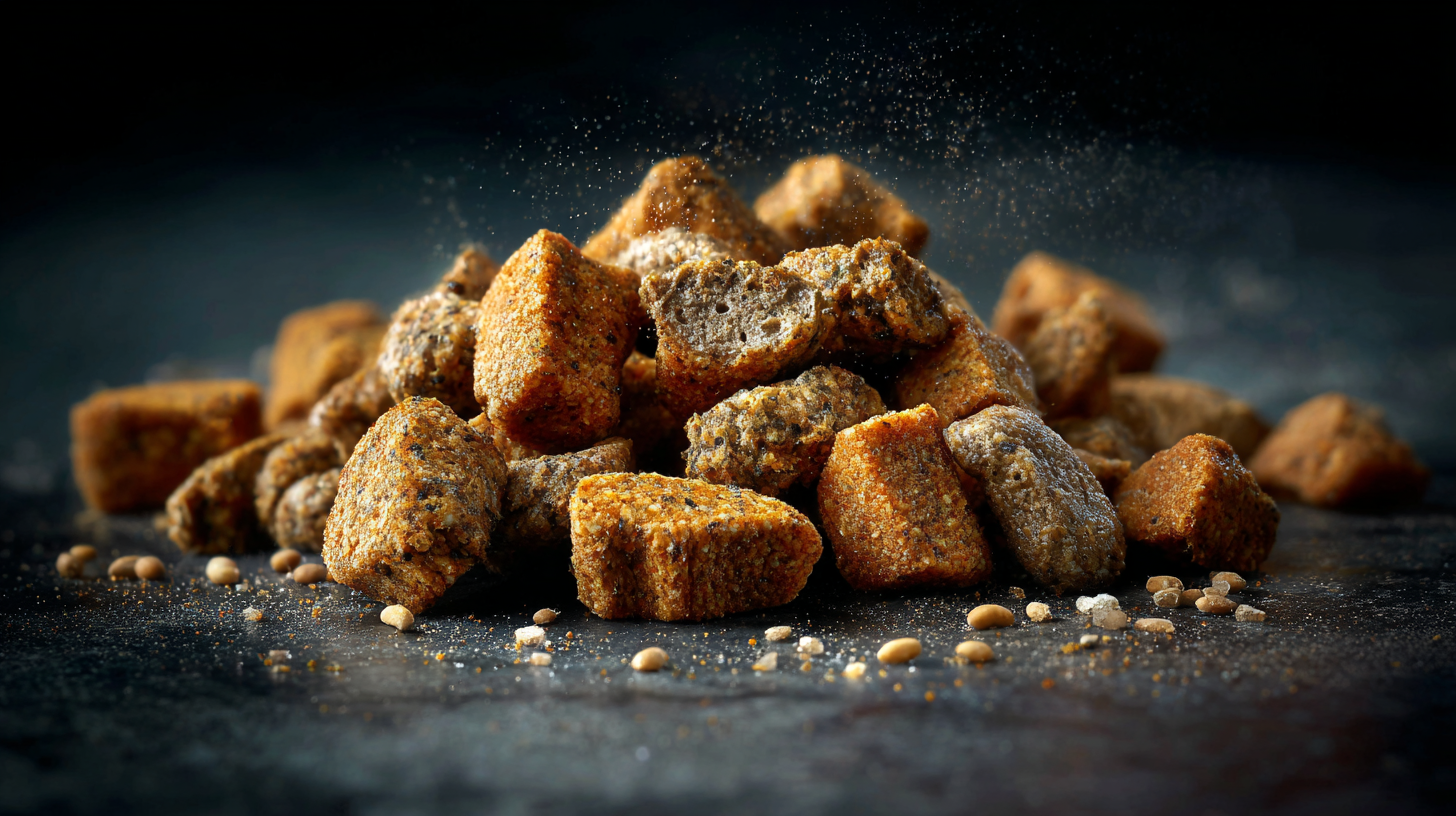 Hero shot of sardine & catnip crunch treats for dogs