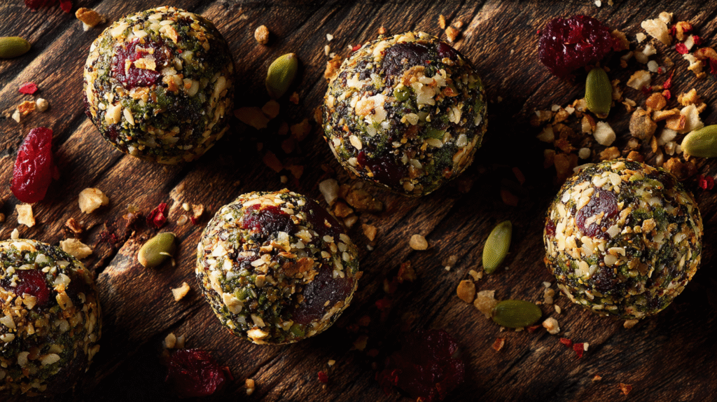 Hero shot of Veggie Baubles Bites for Dogs showcasing vibrant colors and textures