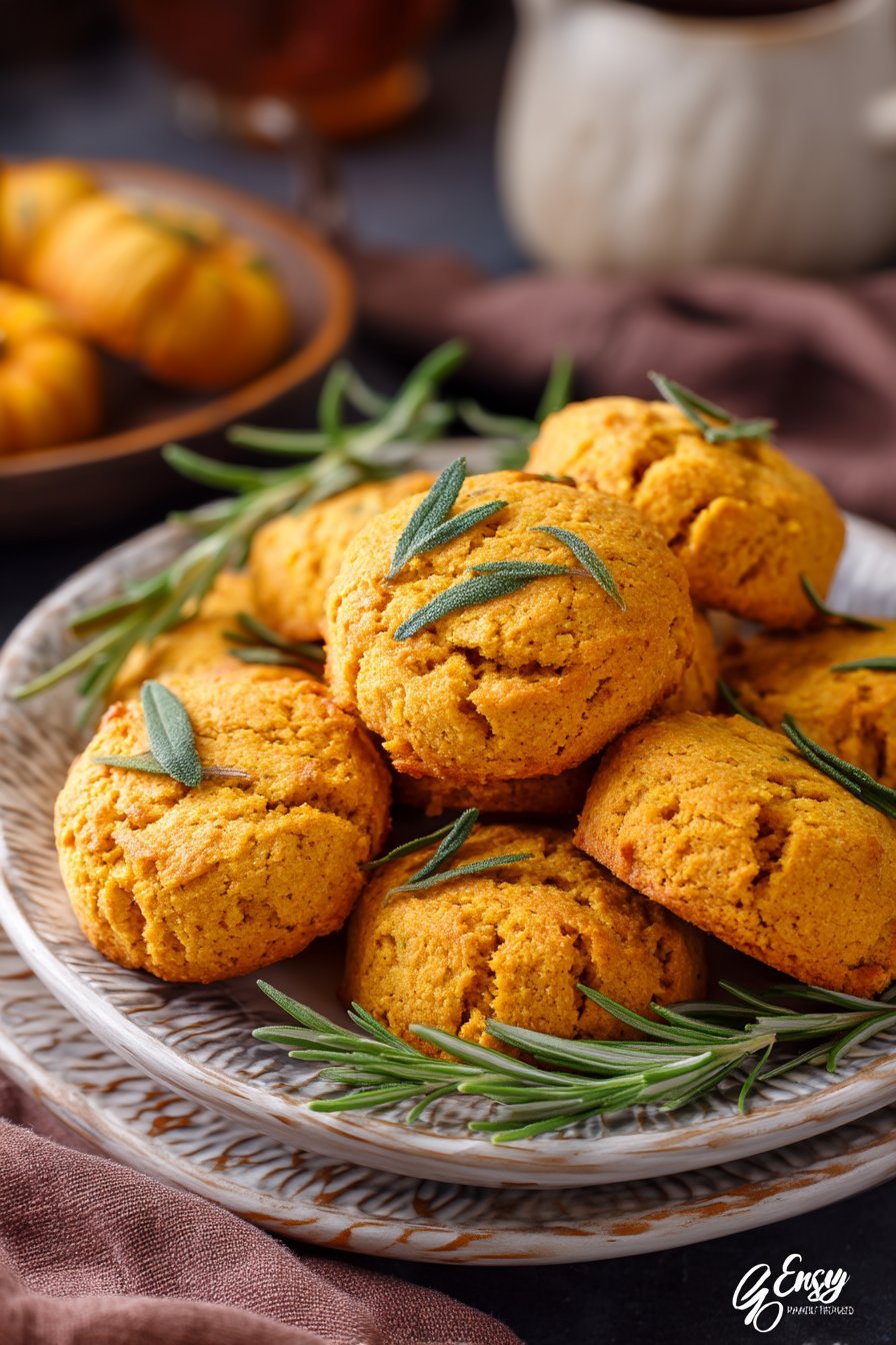 Easy 4-Ingredient Pumpkin Dog Biscuits (The 
