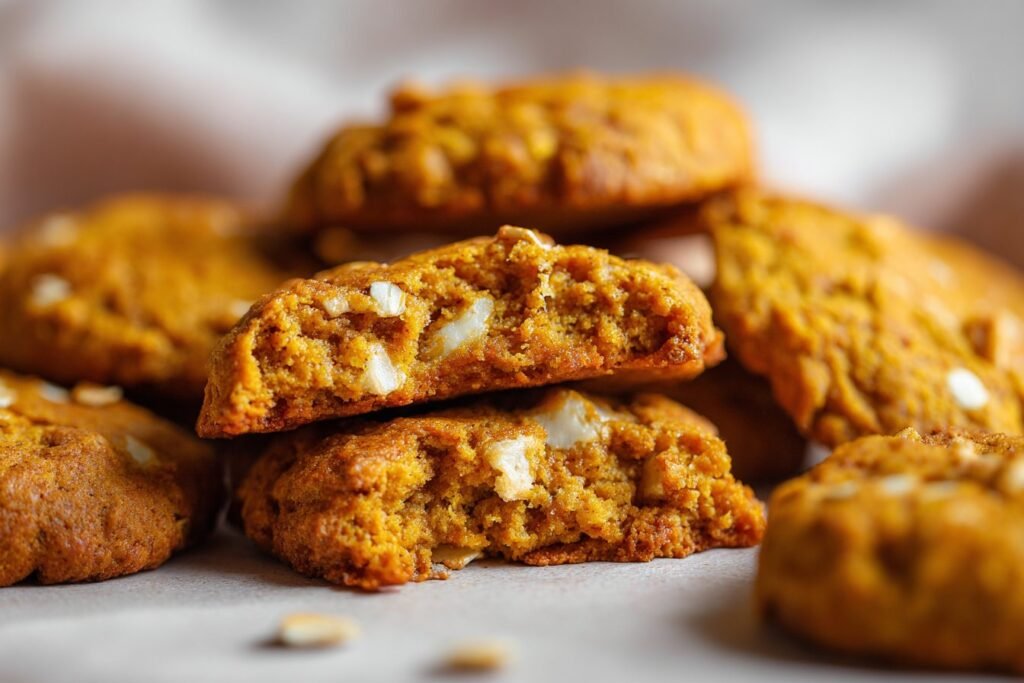 Pumpkin and Oat Cookies featured