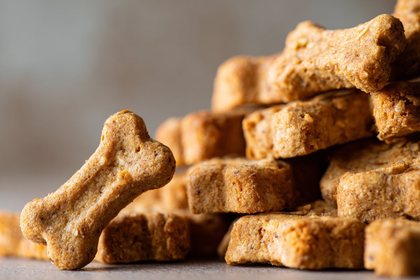 Air Fryer Banana Dog Treats recipe card