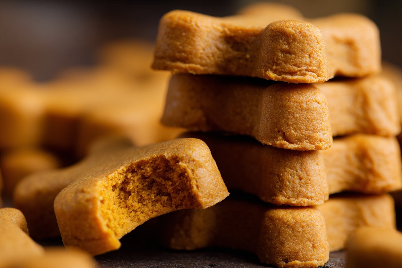 Sweet Potato Dog Biscuits recipe card