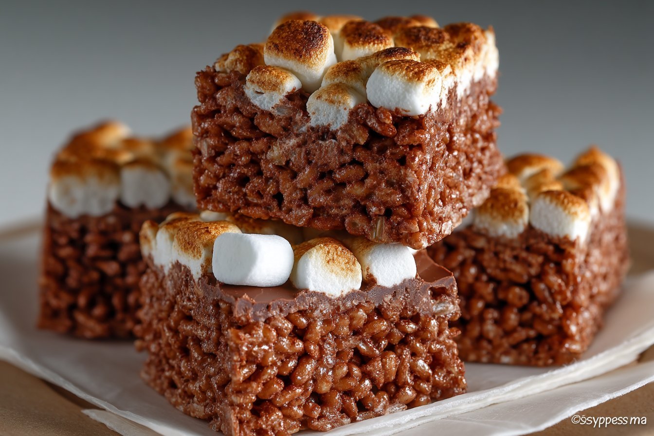 Rice Krispie Treats For Dogs (The No-Bake "Chocolate" Crunch) recipe card