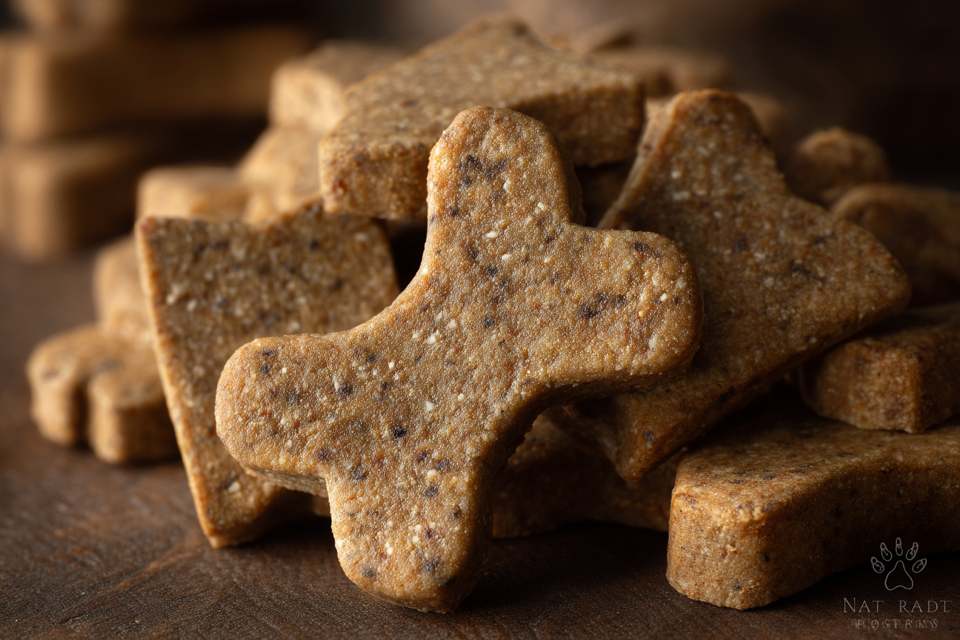 Homemade 5-Ingredient Dog Treats (The "Pantry Raider" Special) recipe card