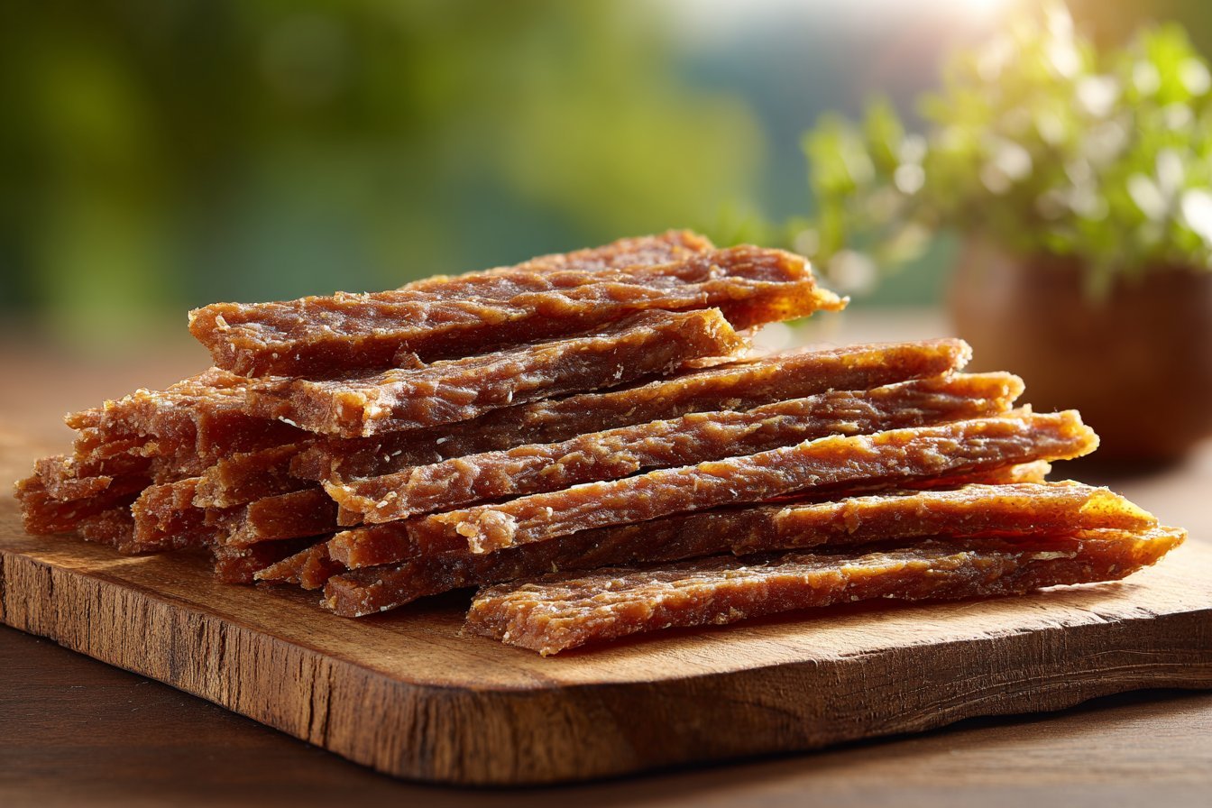 Plain Ground Turkey Jerky recipe card