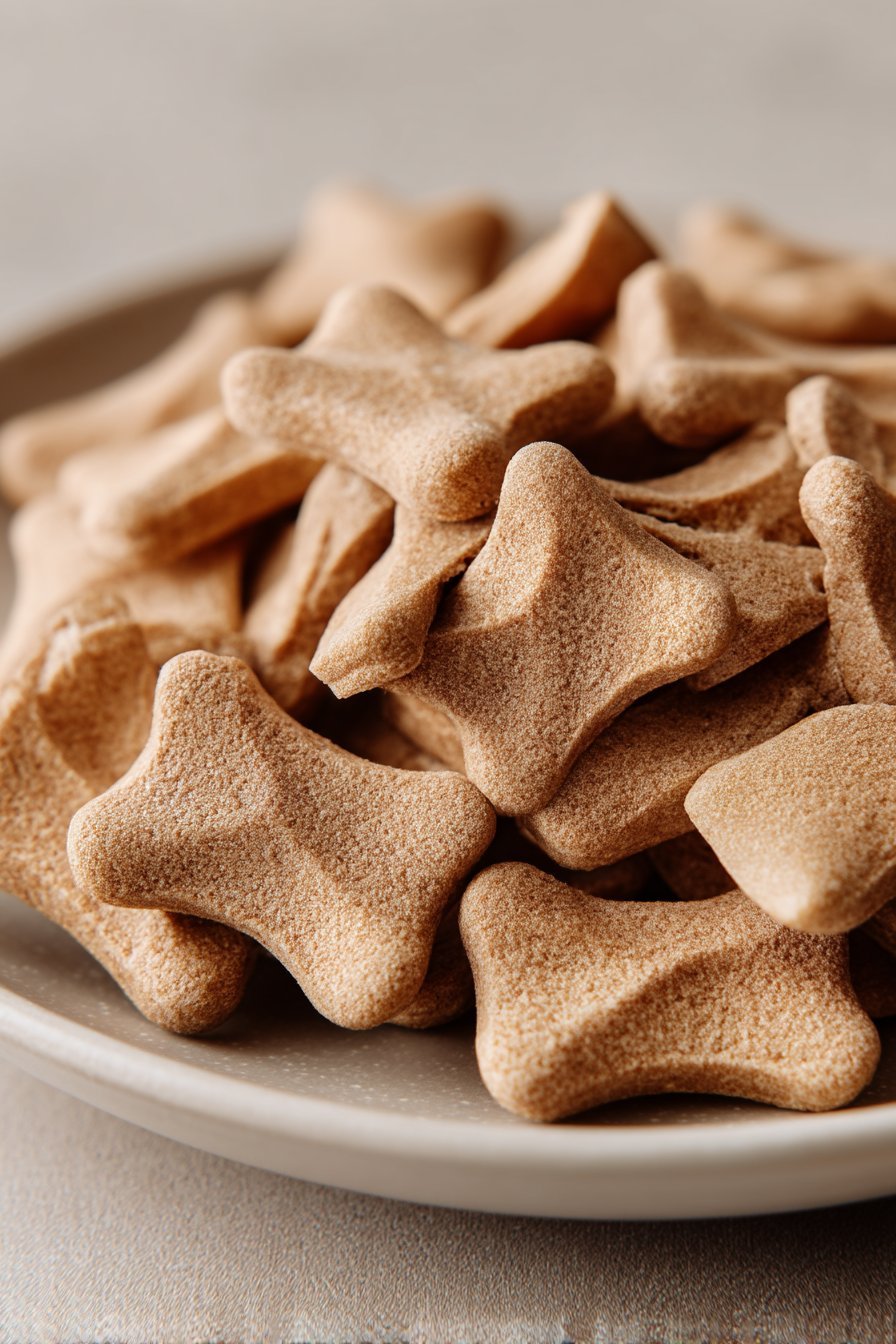 Sourdough Dog Treats serving