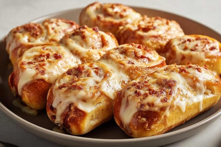 Soft Baked Cheesy Pretzel Dogs featured