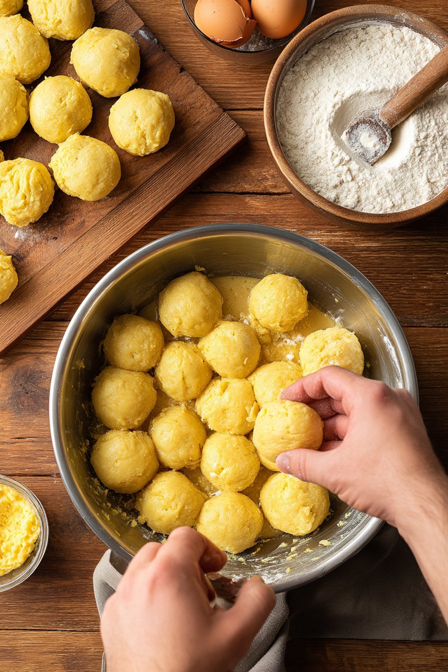 Satin Balls for Dogs instructions process