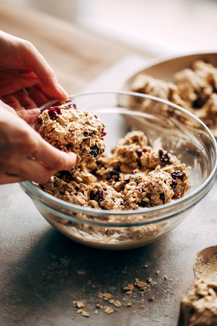 Banana Berry Dog Treats instructions process