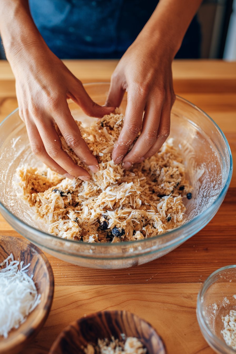 Blueberry PB Dog Chews instructions process