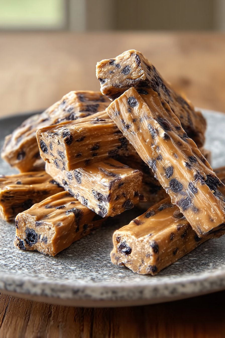 Blueberry PB Dog Chews serving