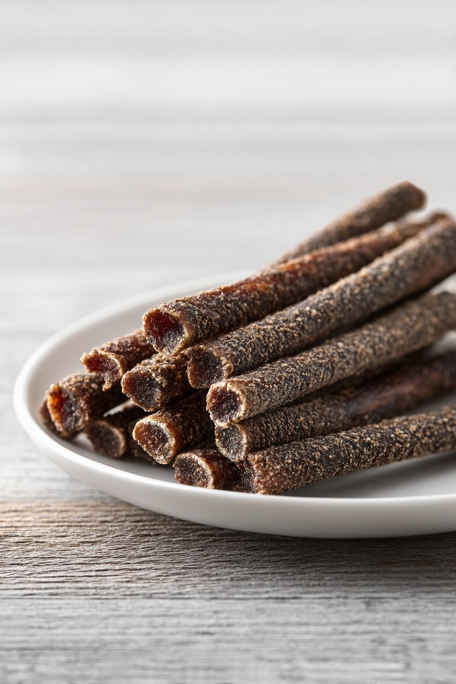 Beef & Vegetable Chew Sticks serving