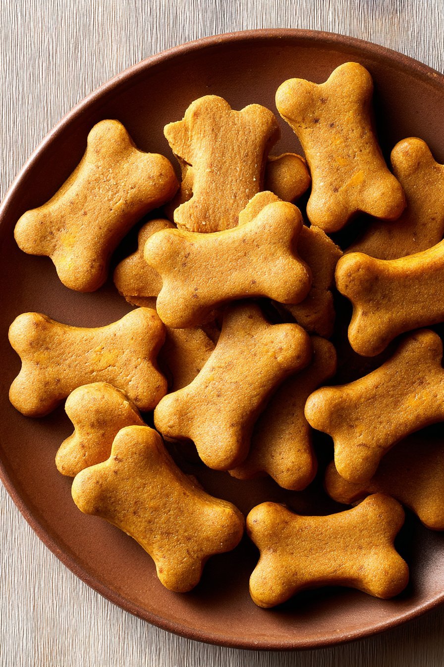 Sweet Potato Dog Cookies serving
