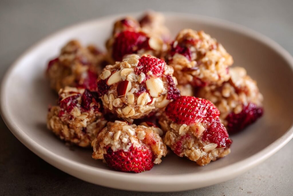 Strawberry & Oat Dog Treats featured