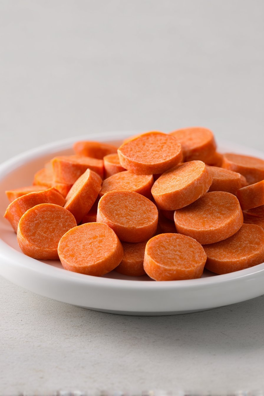Blueberry and Carrot Soft Chews for Dogs serving