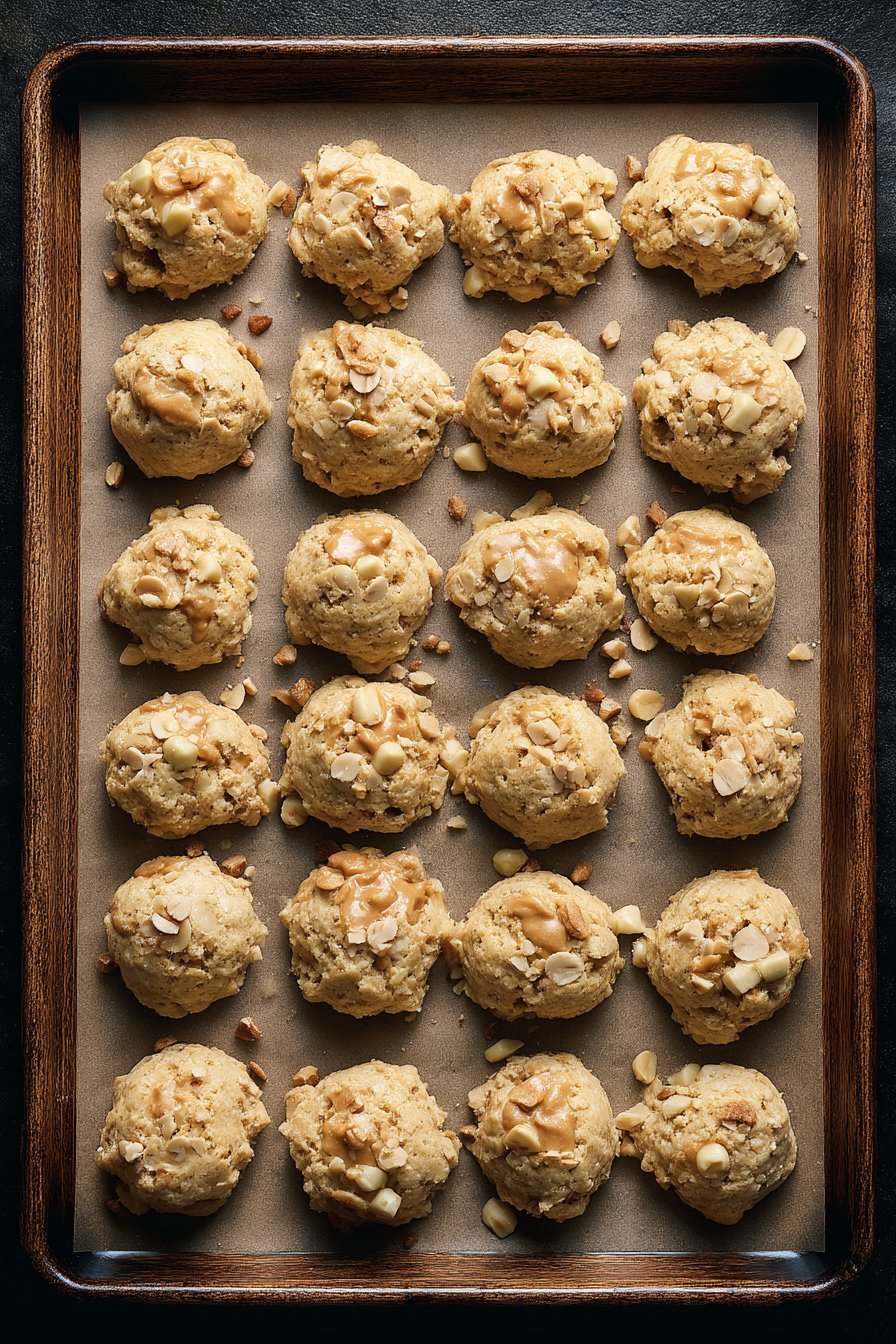 Peanut Butter & Banana Crisp Dog Biscuits instructions process