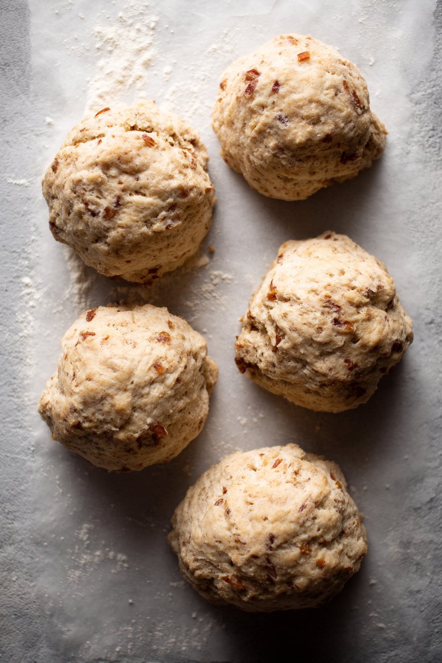 Apple Cinnamon Biscuits instructions process