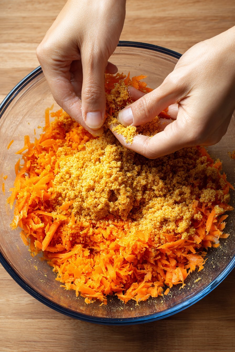 Banana Carrot Dog Treats instructions process