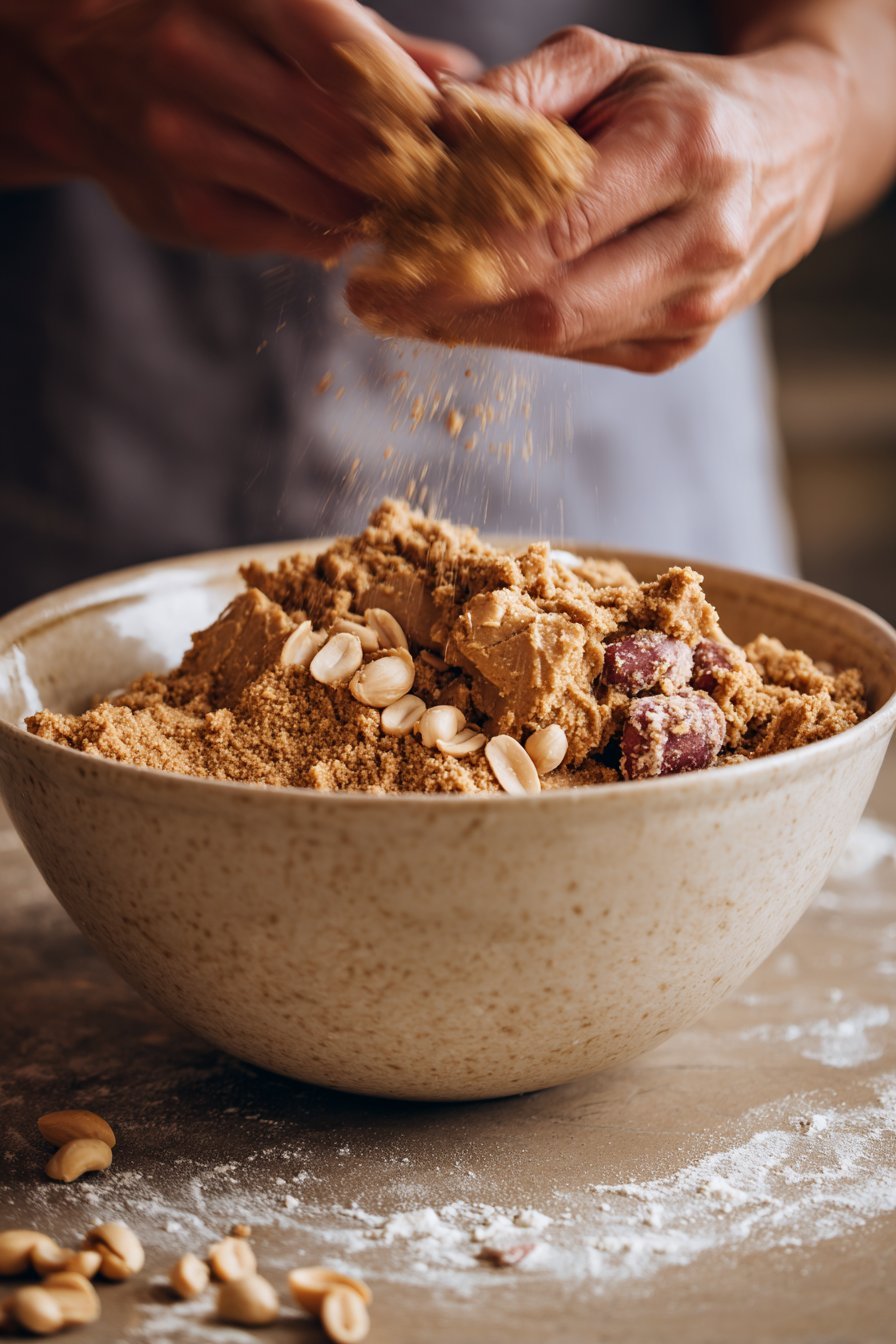 Peanut Butter Pawsome Treats instructions process