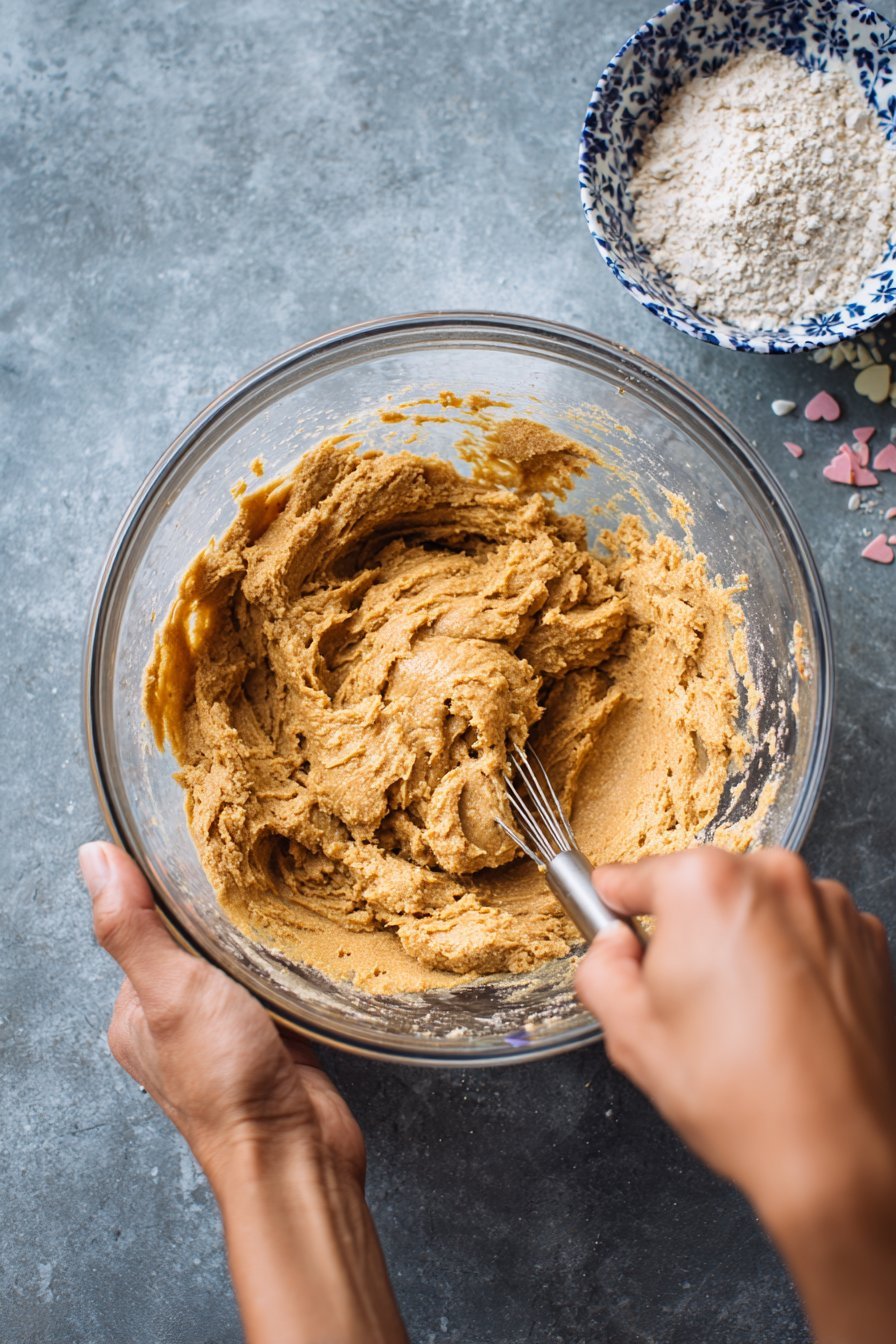 Peanut Butter Pupcakes for Dogs instructions process