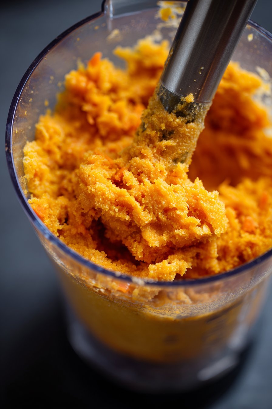 Carrot & Apple Frozen Treats for Dogs instructions process