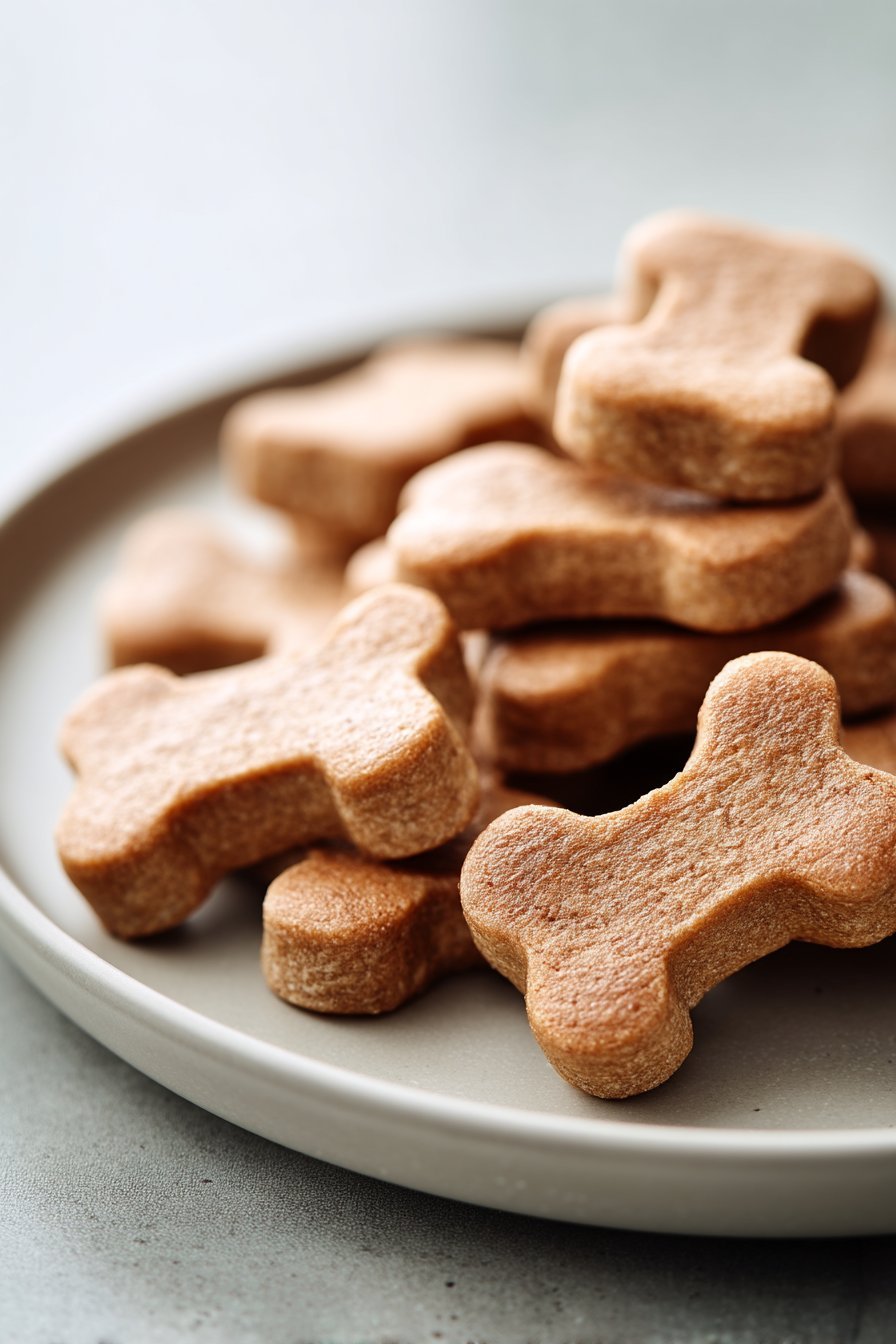 Sourdough Dog Treats serving