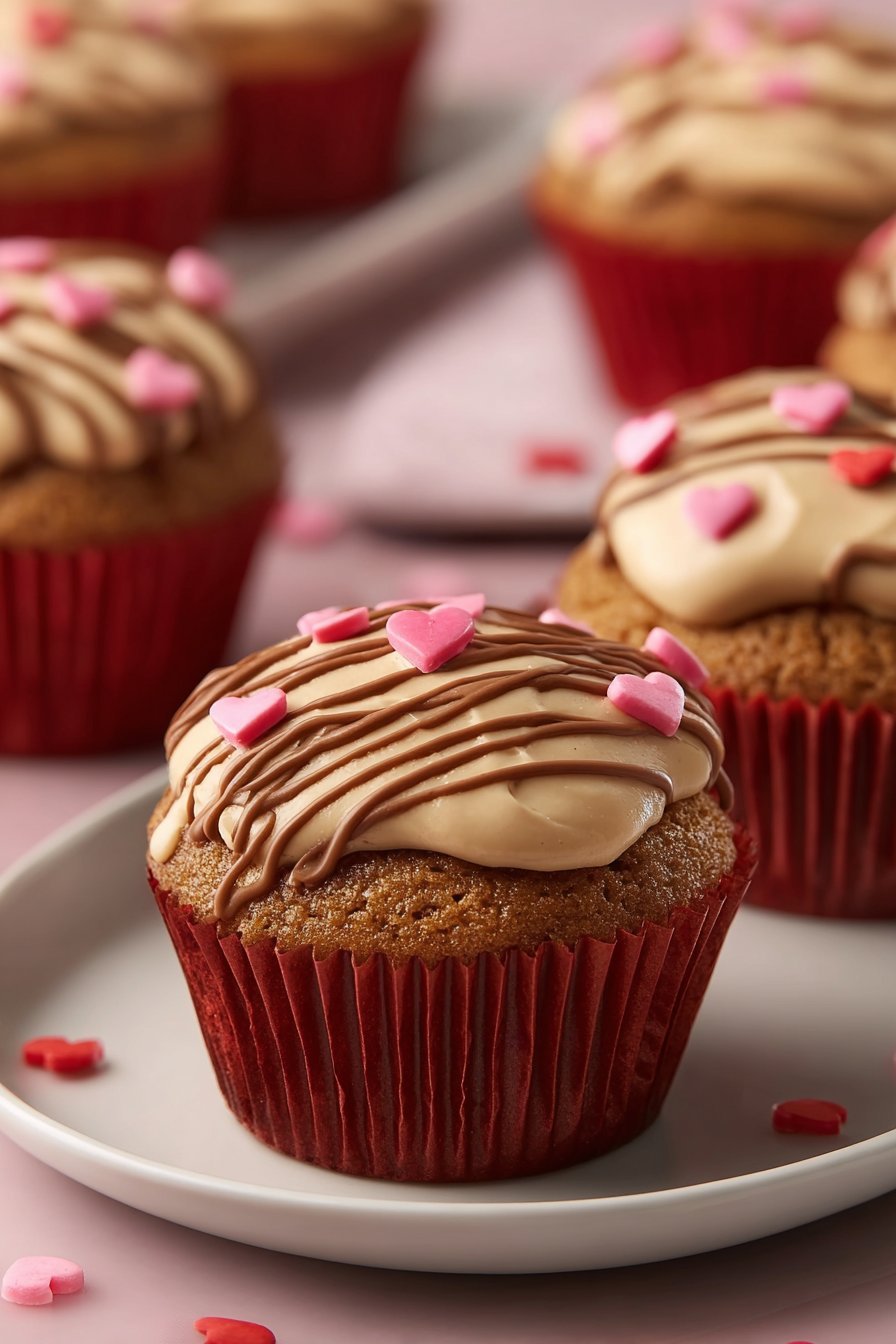 Peanut Butter Pupcakes for Dogs serving