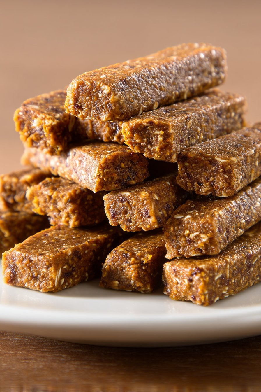 Pumpkin & Oatmeal Dog Snack Sticks serving